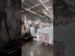 تصوير في الموقع لعملية إنتاج مصنع الأقمشة الخاص بشركة جياروي للنسيج